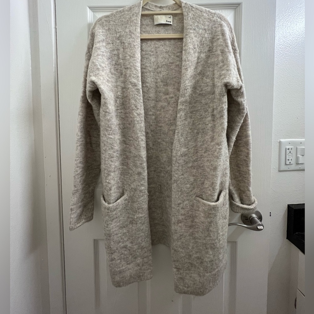 Wilfred Free (Aritzia) alpaca wool blend cardigan